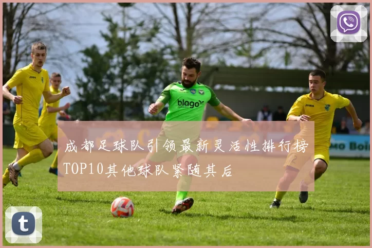 成都足球队引领最新灵活性排行榜TOP10其他球队紧随其后